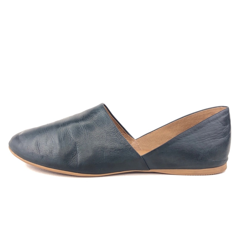 Miz Mooz Kimmy Green Leather D'Orsay Flats EUR 40